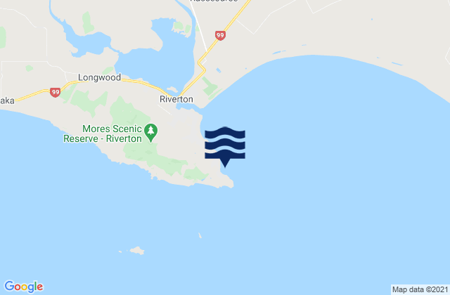 Mapa de mareas Hendersons Bay, New Zealand