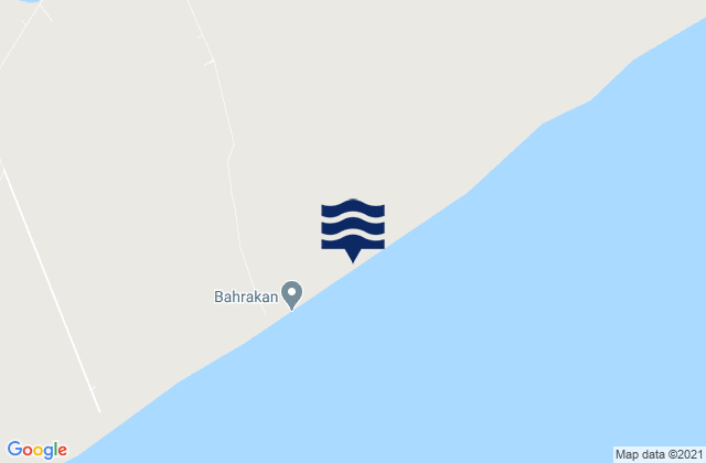 Mapa de mareas Hendījān, Iran