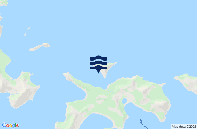 Mapa de mareas Herendeen Island, United States