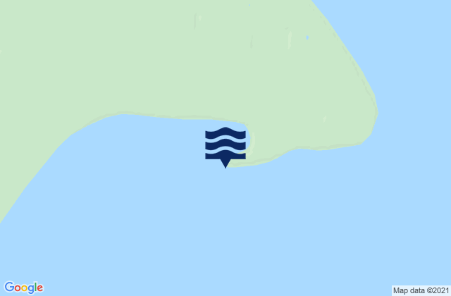 Mapa de mareas Herschel Island Mackenzie Bay, United States