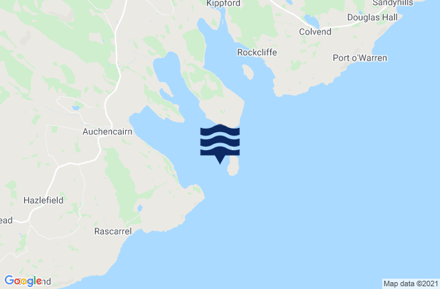Mapa de mareas Hestan Island, United Kingdom