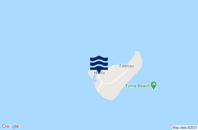 Mapa de mareas Hihifo, Tonga