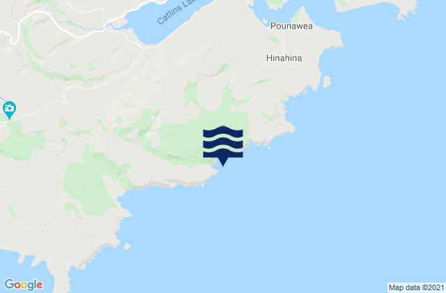 Mapa de mareas Hinahina Cove, New Zealand