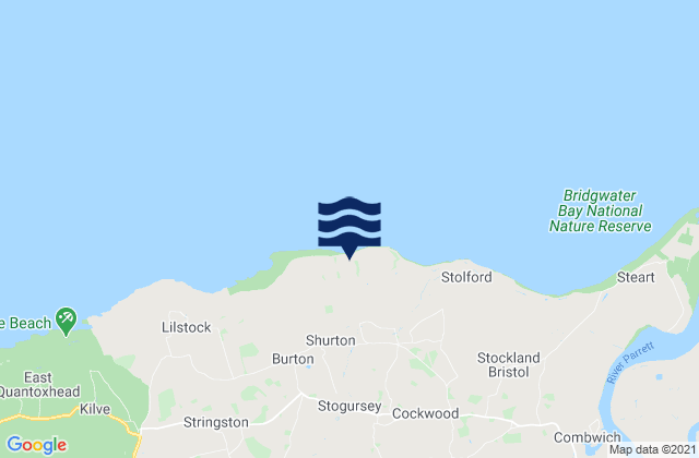 Mapa de mareas Hinkley Point, United Kingdom