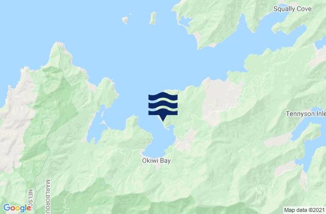 Mapa de mareas Hobbs Bay, New Zealand