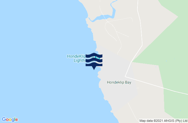 Mapa de mareas Hondeklip Bay, South Africa