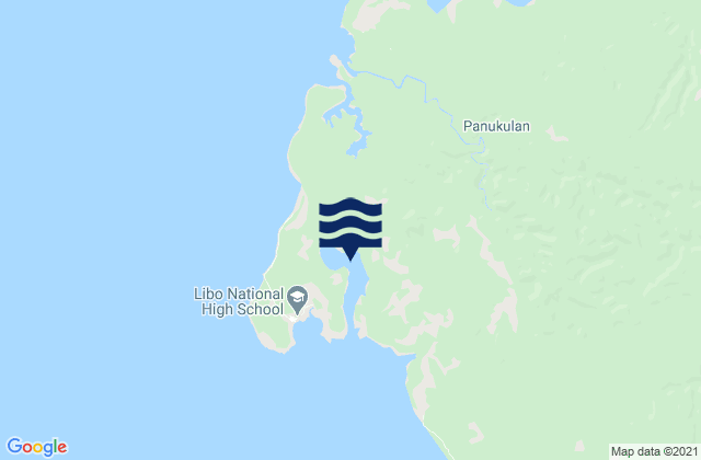 Mapa de mareas Hook Bay (Polillo Island), Philippines