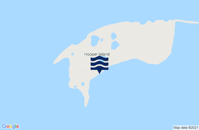 Mapa de mareas Hooper Island, United States
