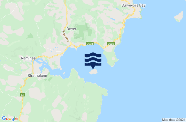Mapa de mareas Hope Island, Australia