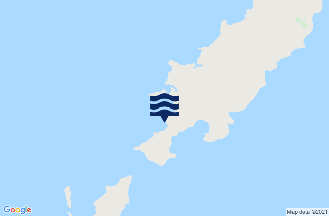Mapa de mareas Hopeful Bay, Australia