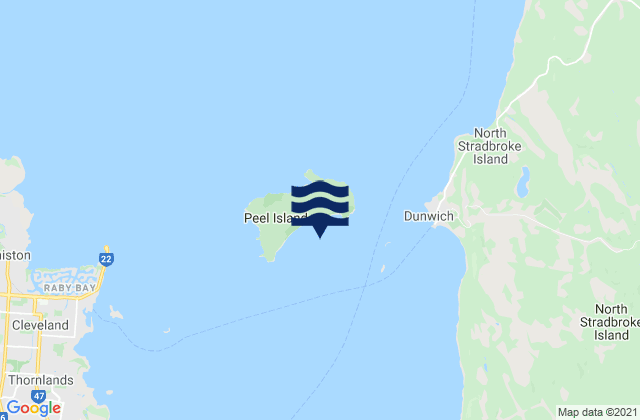 Mapa de mareas Horseshoe Bay, Australia