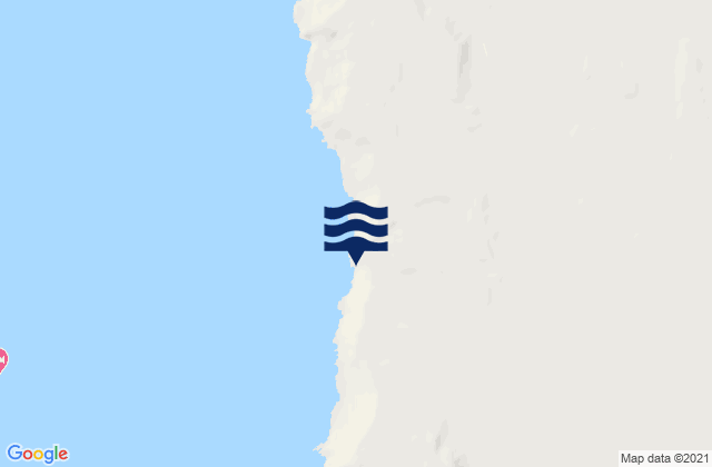 Mapa de mareas Huareva, Chile