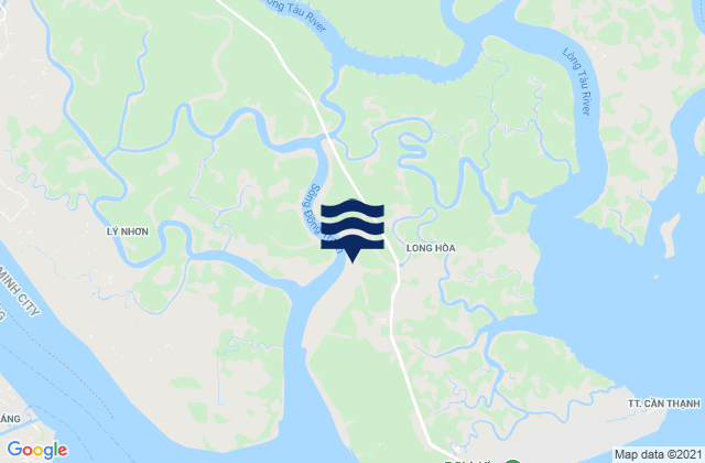 Mapa de mareas Huyện Cần Giờ, Vietnam