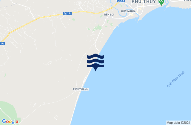 Mapa de mareas Huyện Hàm Thuận Nam, Vietnam
