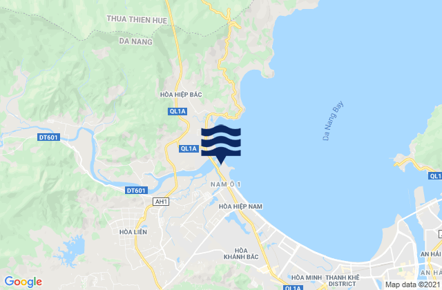 Mapa de mareas Huyện Hòa Vang, Vietnam