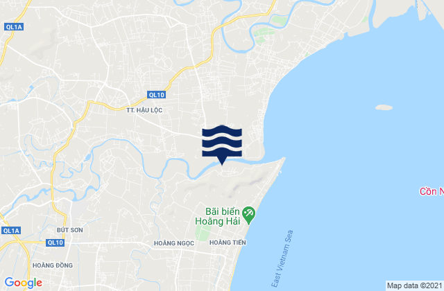 Mapa de mareas Huyện Hậu Lộc, Vietnam