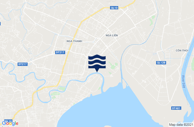 Mapa de mareas Huyện Nga Sơn, Vietnam