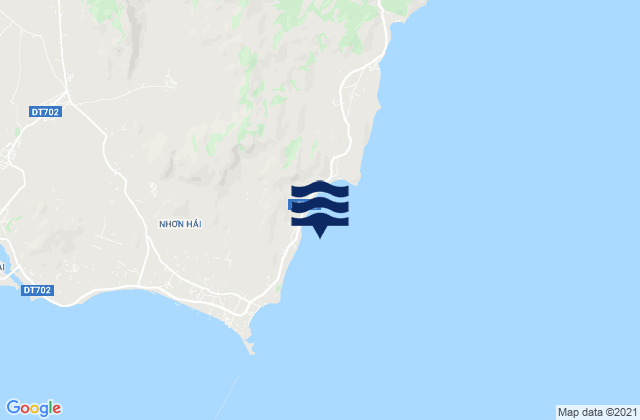 Mapa de mareas Huyện Ninh Hải, Vietnam