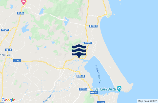 Mapa de mareas Huyện Phù Mỹ, Vietnam