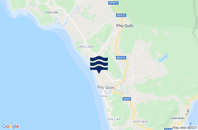 Mapa de mareas Huyện Phú Quốc, Vietnam