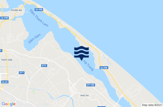 Mapa de mareas Huyện Phú Vang, Vietnam