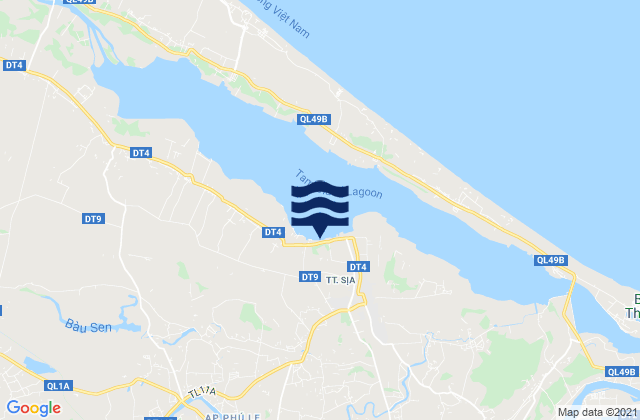 Mapa de mareas Huyện Quảng Ðiền, Vietnam
