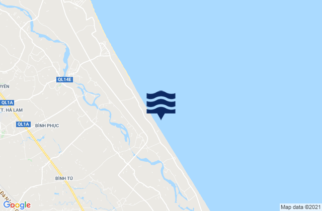 Mapa de mareas Huyện Thăng Bình, Vietnam