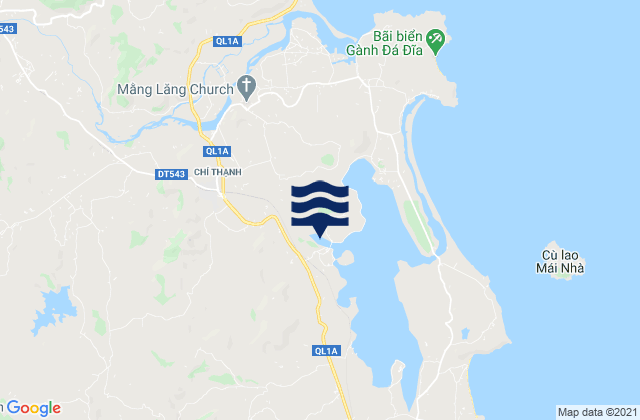 Mapa de mareas Huyện Tuy An, Vietnam