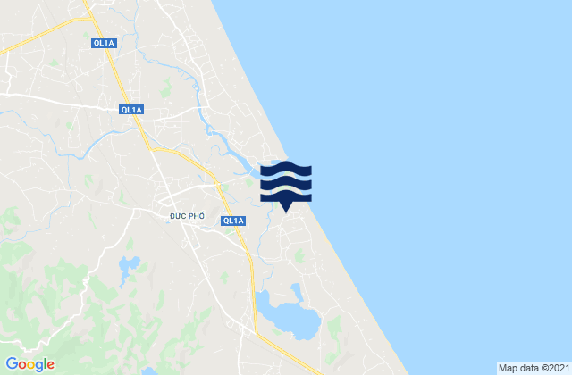 Mapa de mareas Huyện Đức Phổ, Vietnam