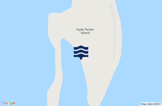 Mapa de mareas Hyde Parker Island, United States
