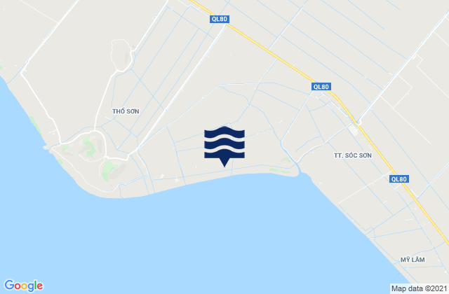 Mapa de mareas Hòn Đất, Vietnam