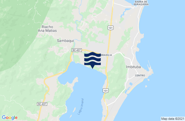 Mapa de mareas Imbituba, Brazil