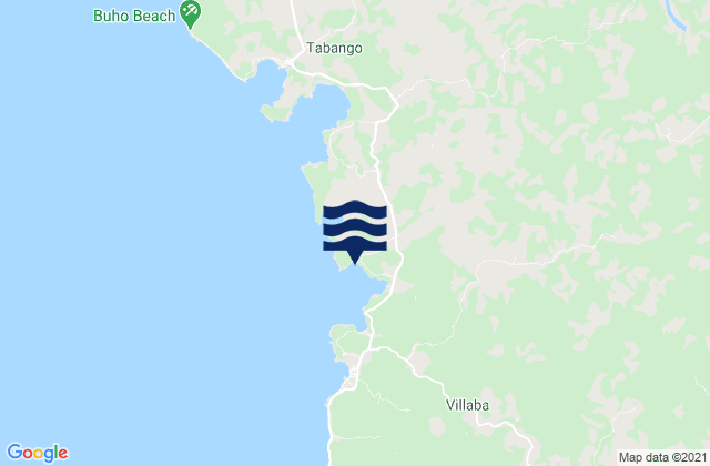 Mapa de mareas Inangatan, Philippines