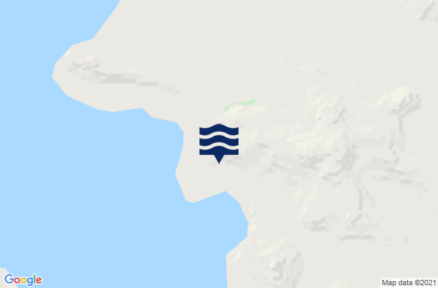 Mapa de mareas Inanudak Bay, United States