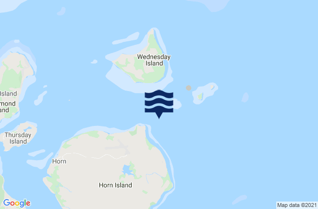 Mapa de mareas Ince Point, Australia