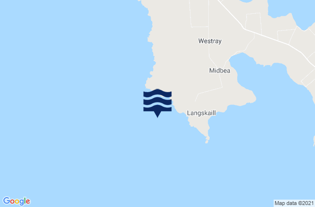 Mapa de mareas Inga Ness, United Kingdom