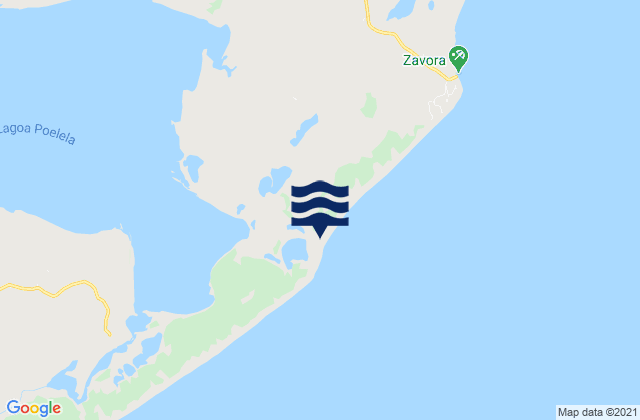 Mapa de mareas Inharrime District, Mozambique