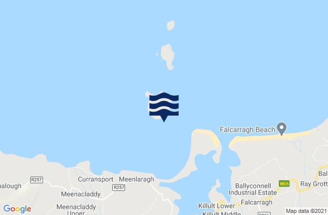 Mapa de mareas Inishbofin Bay, Ireland