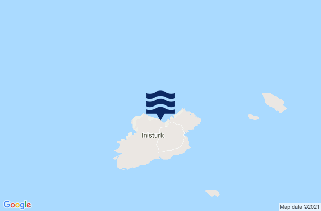 Mapa de mareas Inishturk, Ireland
