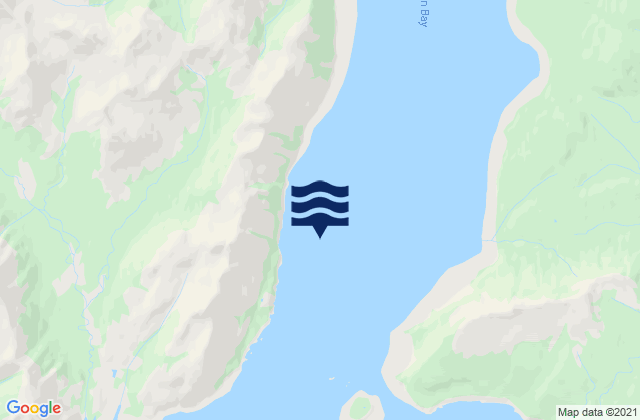 Mapa de mareas Iniskin Bay, United States