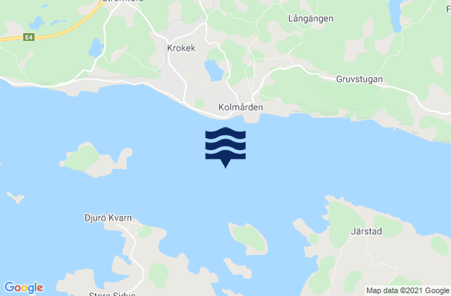 Mapa de mareas Ireviken, Sweden