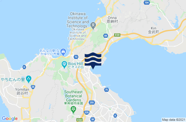 Mapa de mareas Ishikawa, Japan