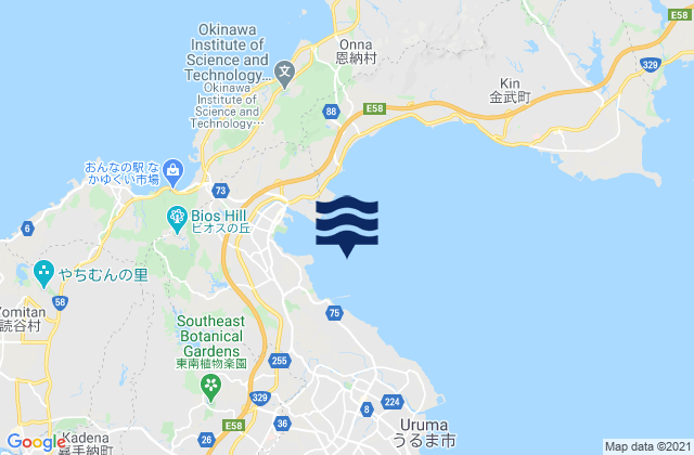 Mapa de mareas Isikawa, Japan