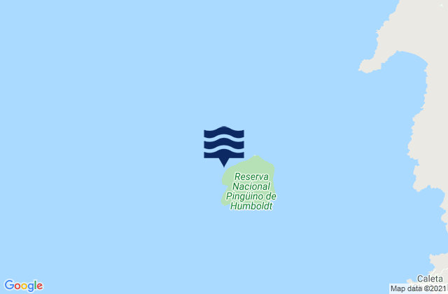 Mapa de mareas Isla Chañaral Lighthouse, Chile