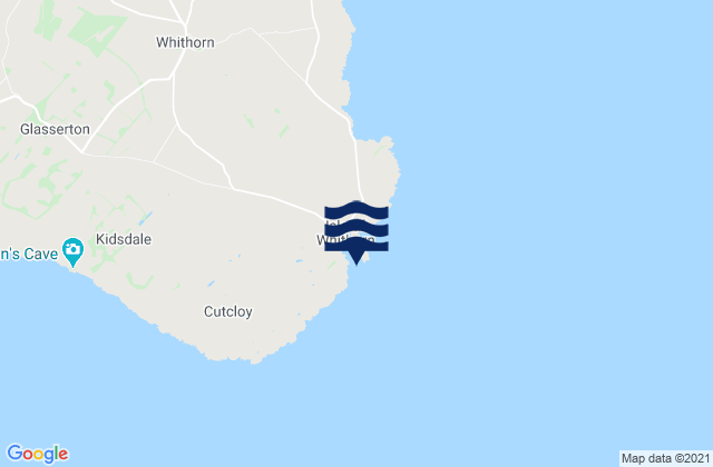 Mapa de mareas Isle of Whithorn, United Kingdom