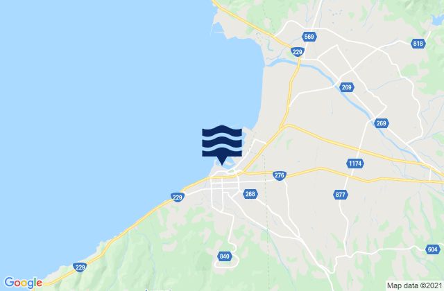 Mapa de mareas Iwanai, Japan