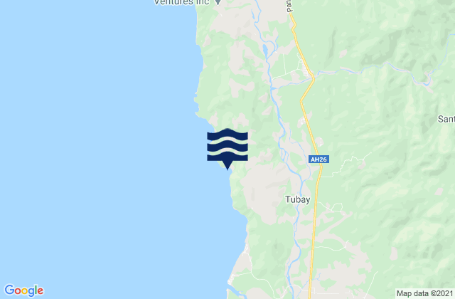 Mapa de mareas Jagupit, Philippines