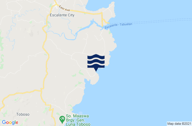 Mapa de mareas Japitan, Philippines