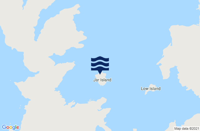 Mapa de mareas Jar Island, Australia