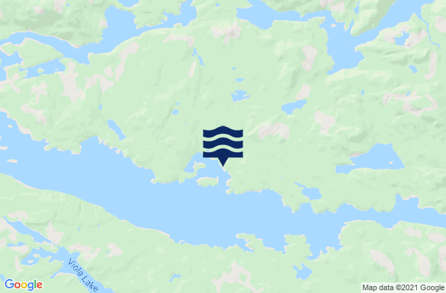 Mapa de mareas Jennis Bay, Canada